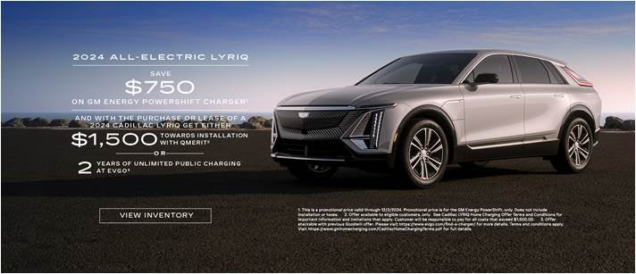 2024 All electric Lyriq